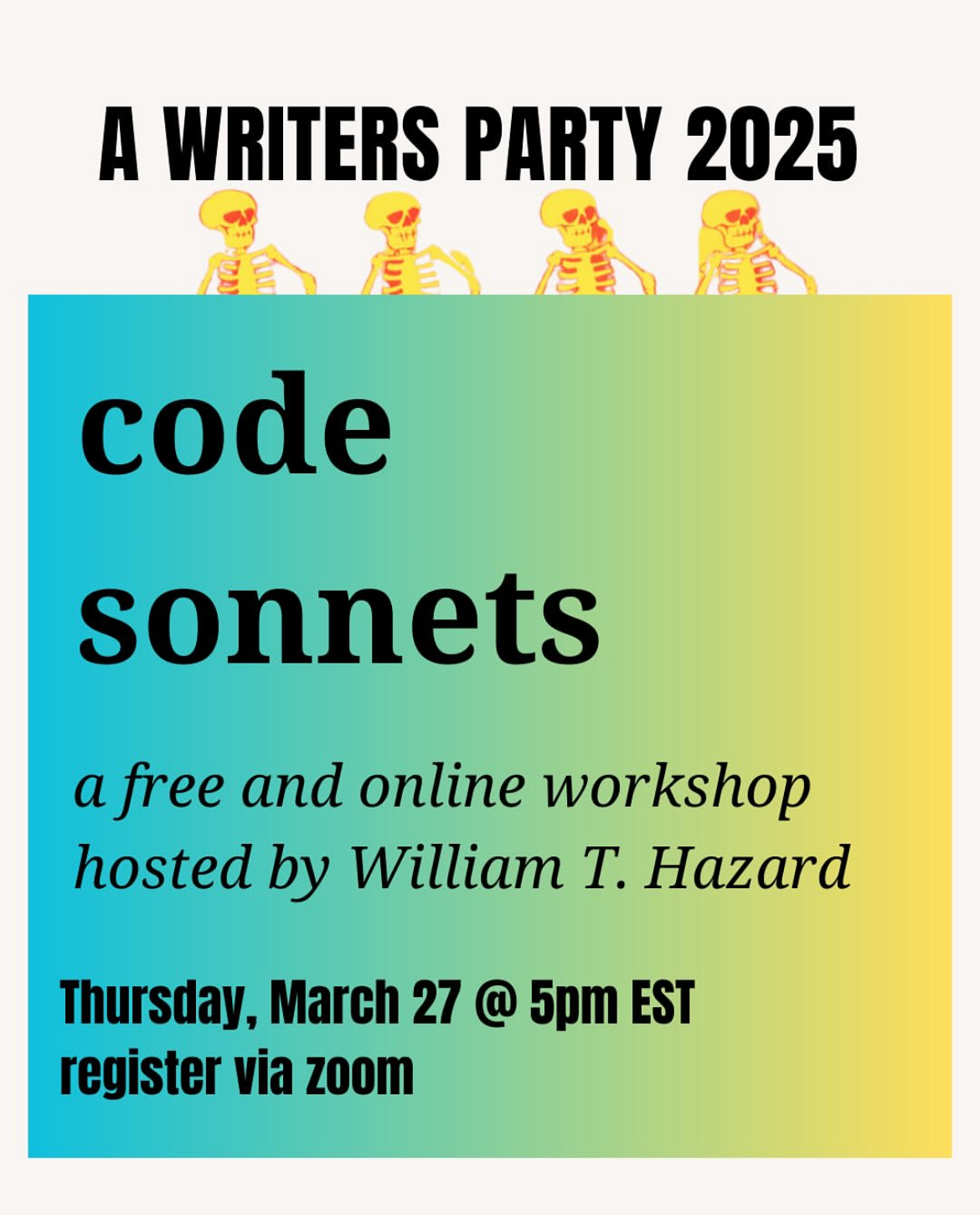 code sonnets